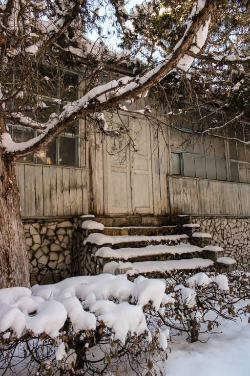 Issyk-ata Soviet Sanatorium outside of Bishkek, Kyrgyzstan
