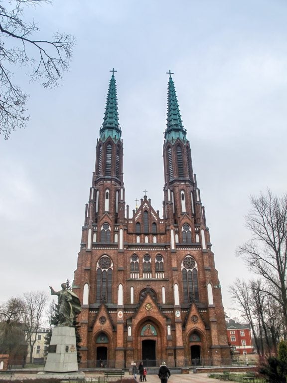 St. Michael and Florian Cathedral in Praga in Warsaw, Poland
