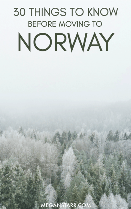 Norway is a complicated, beautiful, and a sought after country these days. This post describes thirty things you should know before moving to Norway.