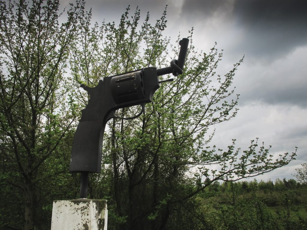 Border of Georgia and Abkhazia peace