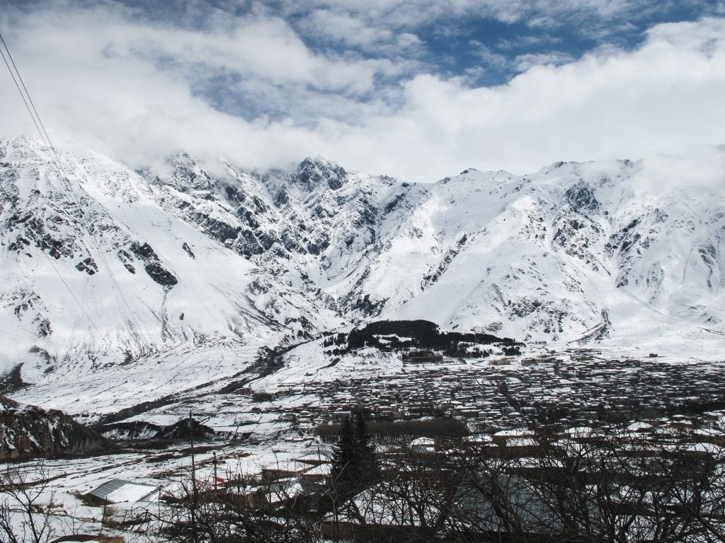 Kazbegi or Stepantsminda, Georgia