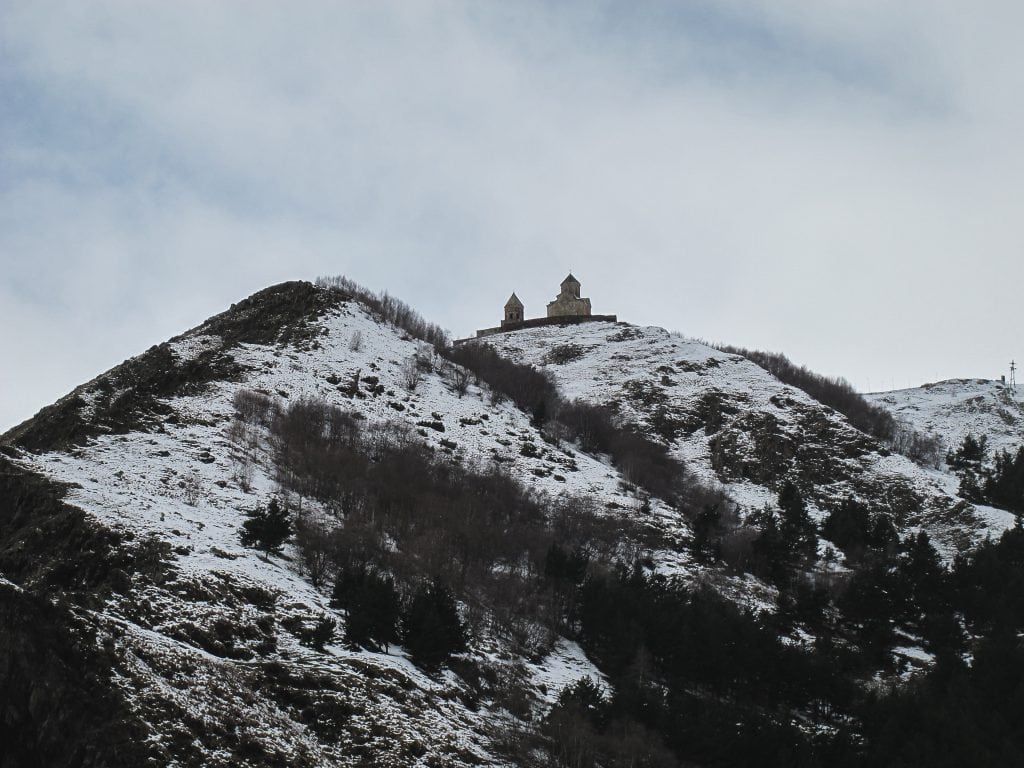 Kazbegi or Stepantsminda, Georgia