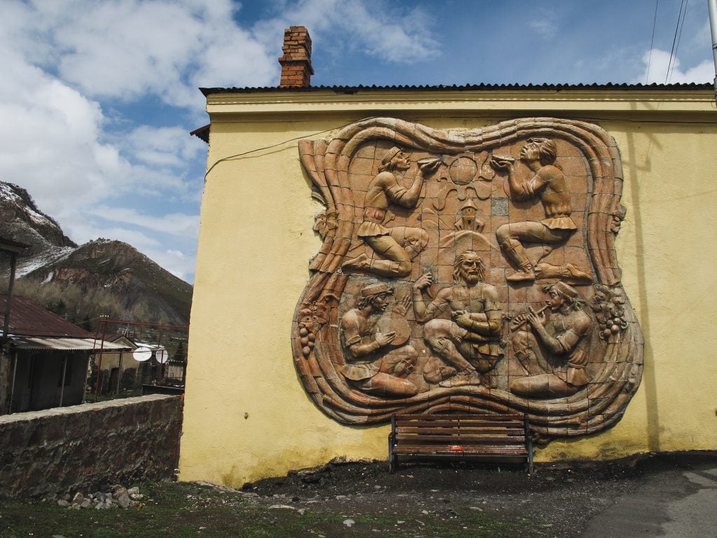 Kazbegi or Stepantsminda, Georgia