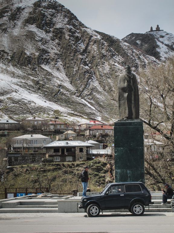 Kazbegi or Stepantsminda, Georgia