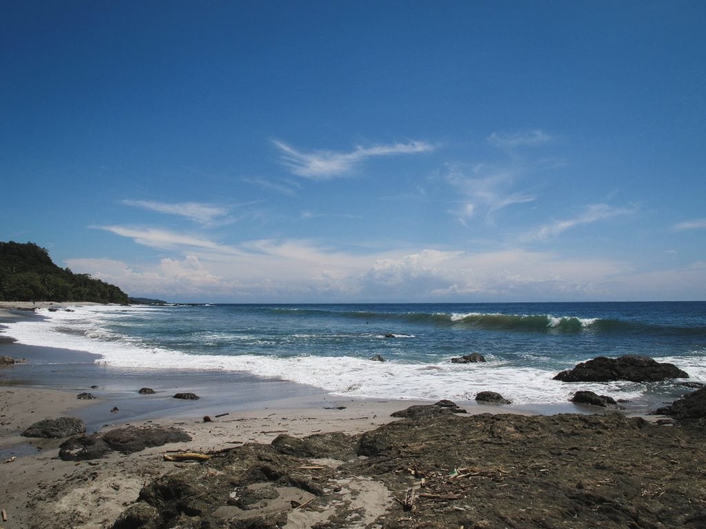 Beach in Montezuma, Costa Rica