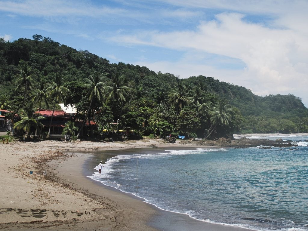 Beach in Montezuma, Costa Rica