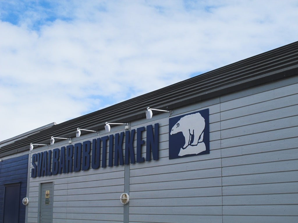 Svalbardbutikken in Longyearbyen in Svalbard, Norway
