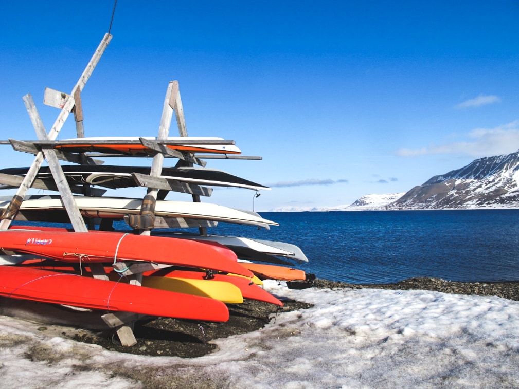 Longyearbyen in Svalbard, Norway