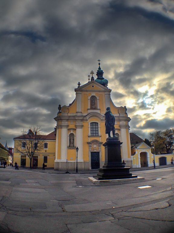 Carmelite Church in Gyor, Hungary