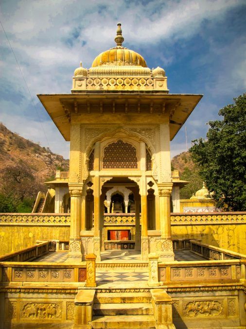 Royal Gaitor Tumbas in Jaipur, India