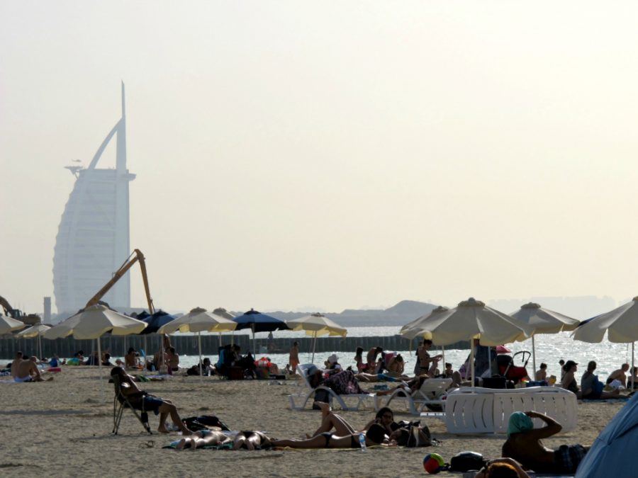 Kite Beach in Dubai