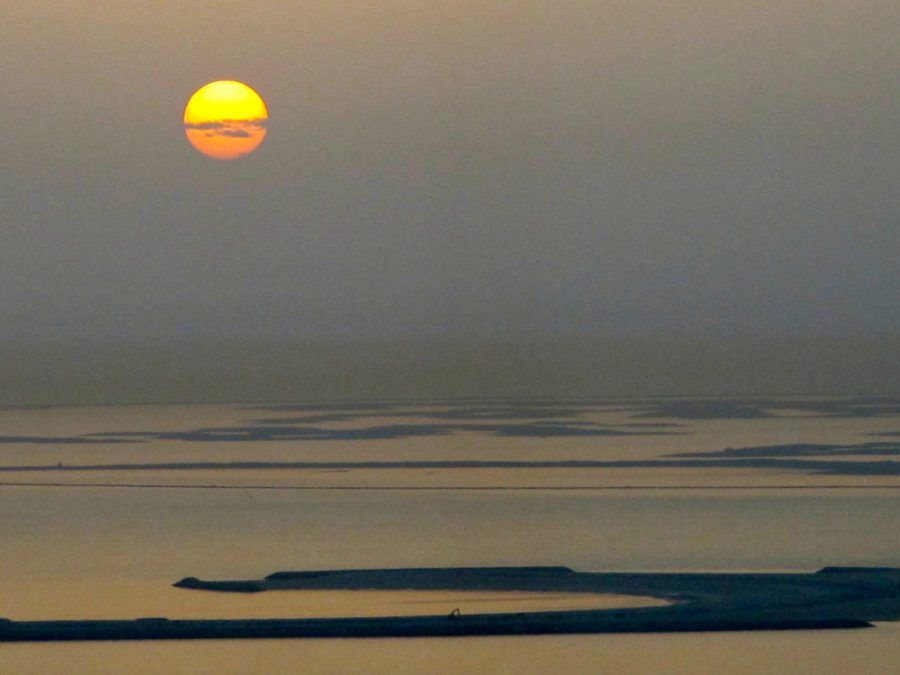 Sunset over Dubai