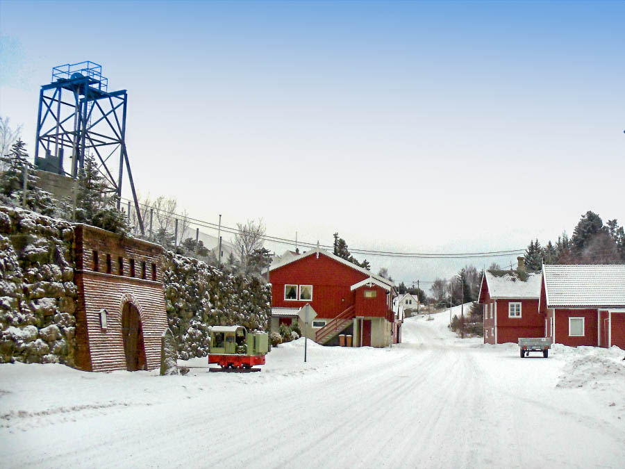 Visnes, Norway mining field