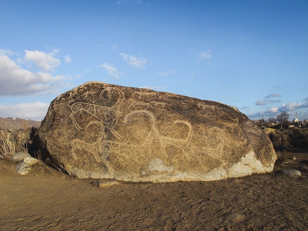 Cholpon-ata, Kyrgyzstan petroglyphs