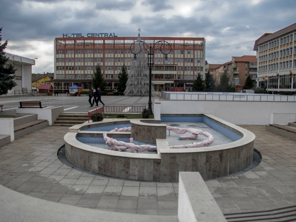 Hotel Central in Medias, Romania