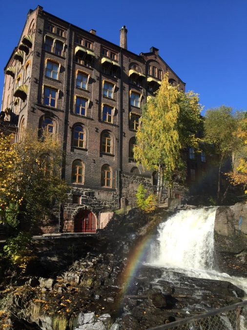 Yep- just a waterfall in the center of Oslo