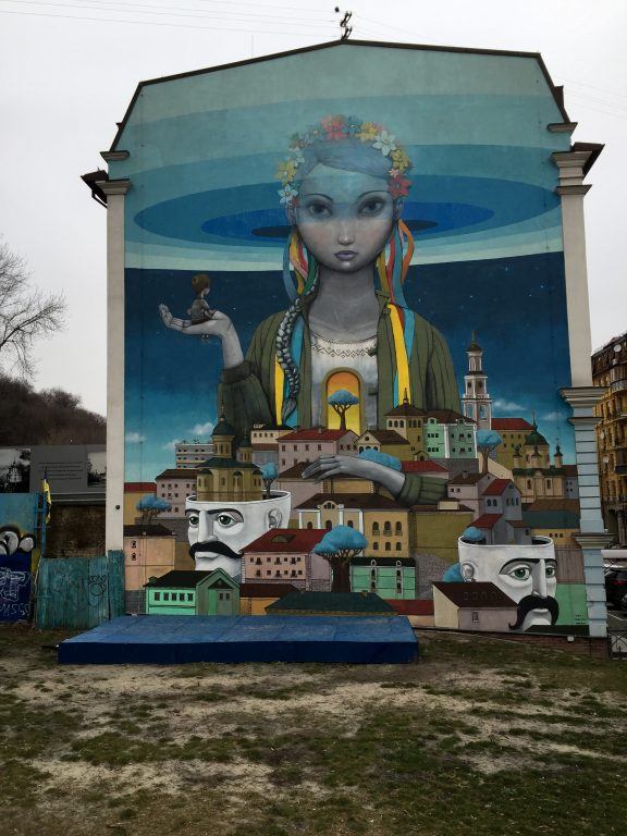 Street art in Kiev