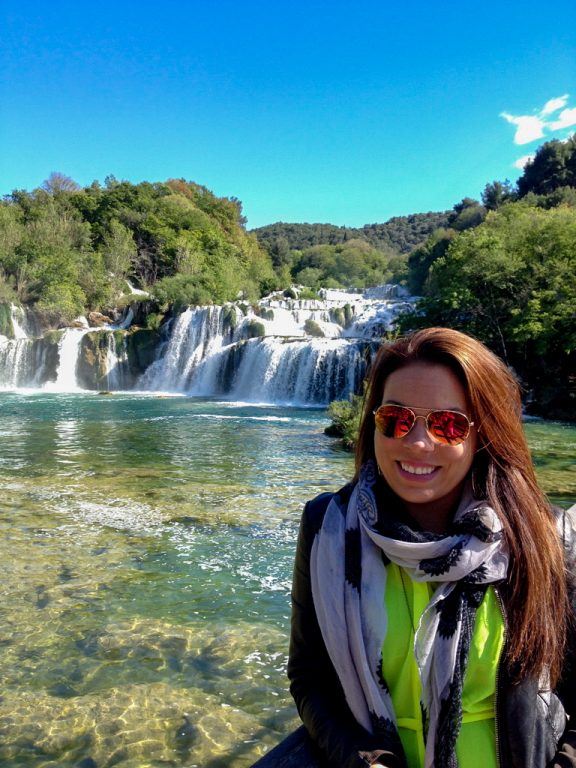 Me at Krka National Park in Croatia