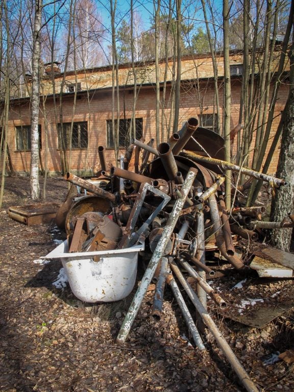 Russian Woodpecker or Duga inside the Chernobyl Exclusion Zone