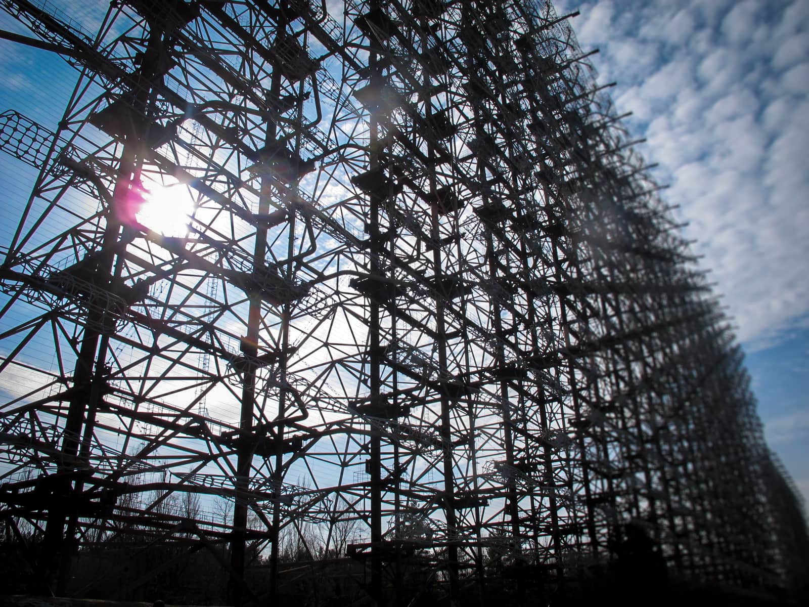 Duga The Russian Woodpecker inside the Chernobyl Exclusion Zone