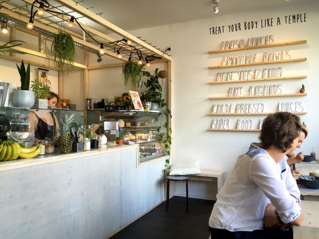 Greentrees Juicery in Derendorf in Dusseldorf