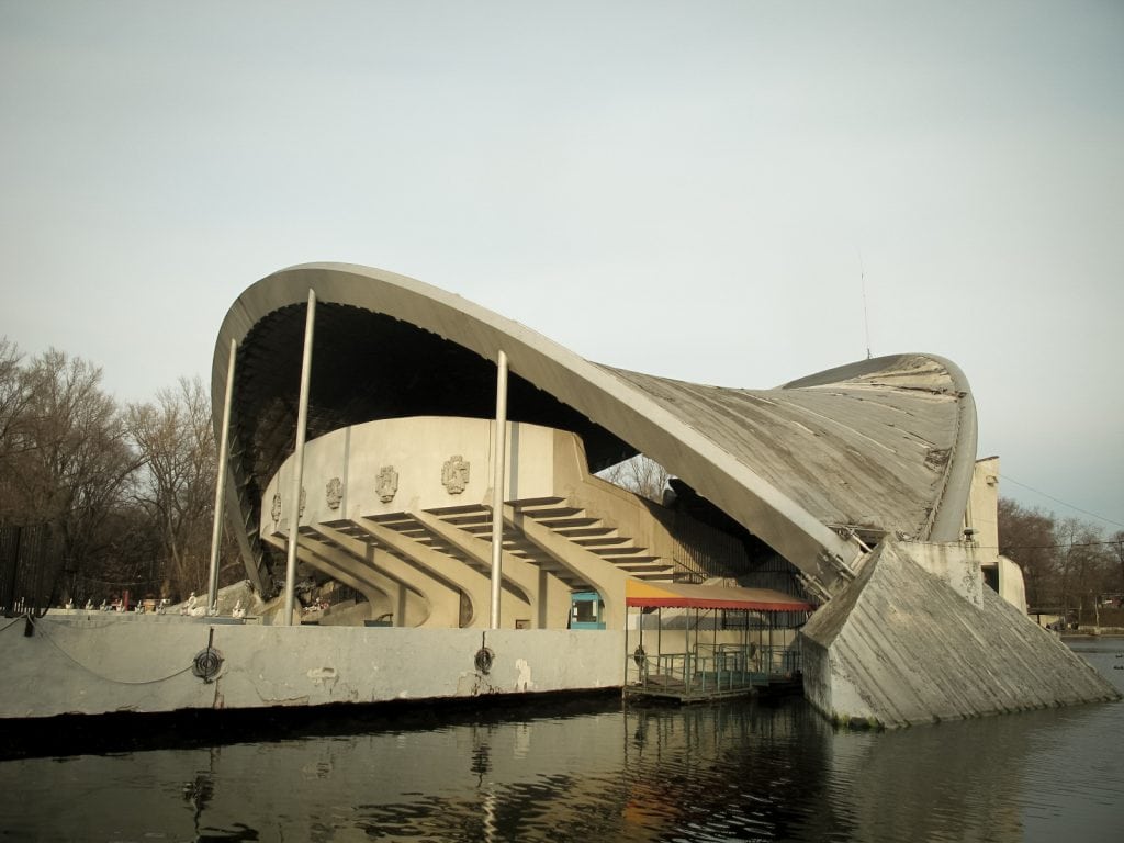 Lazar Globa Summer Theatre and Lecture Hall in Dnipro, Ukraine
