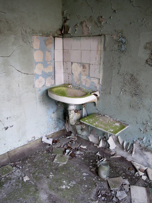 Visiting the Chernobyl Exclusion Zone; school in Pripyat, Ukraine