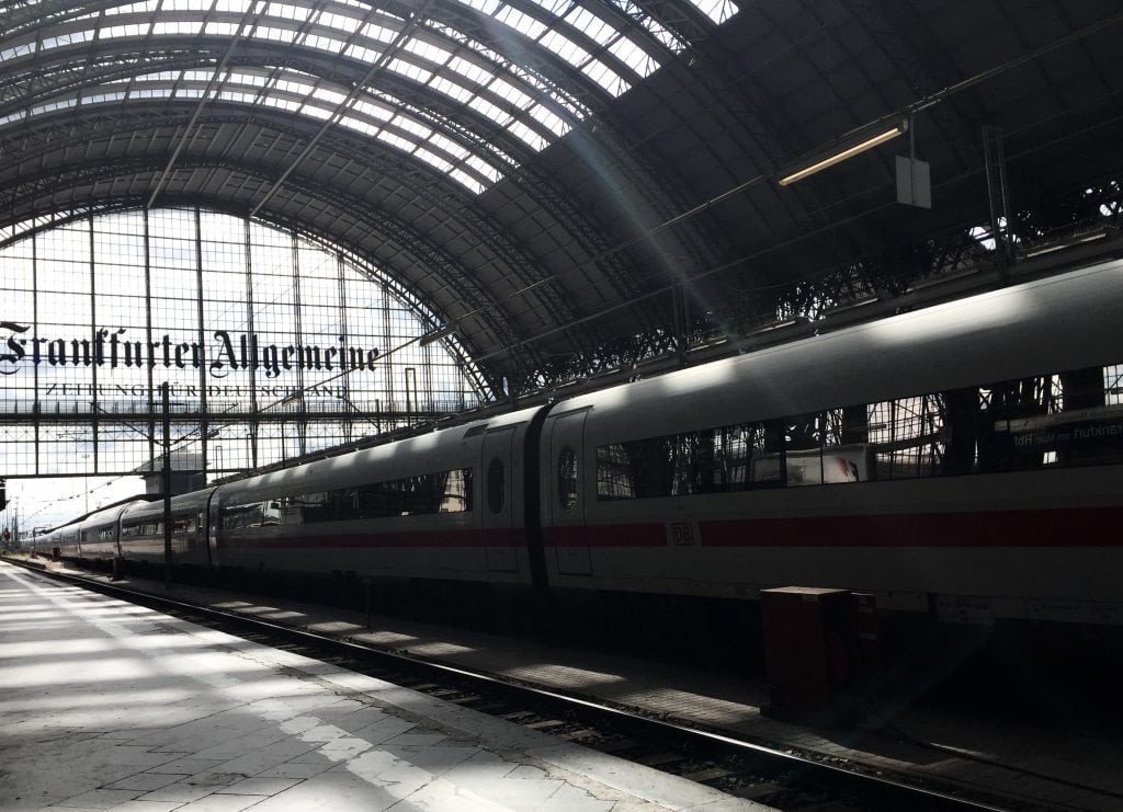 Trains in Frankfurt