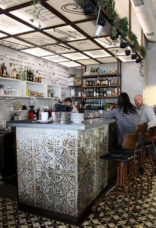 Milk Bar in Kiev, Ukraine