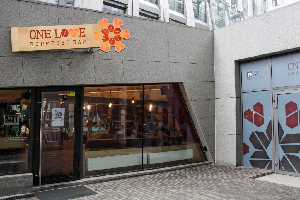 One Love Espresso Bar in Kiev, Ukraine