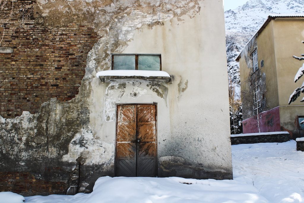 Issyk-ata Soviet Sanatorium in Kyrgyzstan