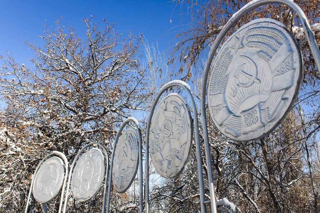 Issyk-ata Soviet Sanatorium in Kyrgyzstan