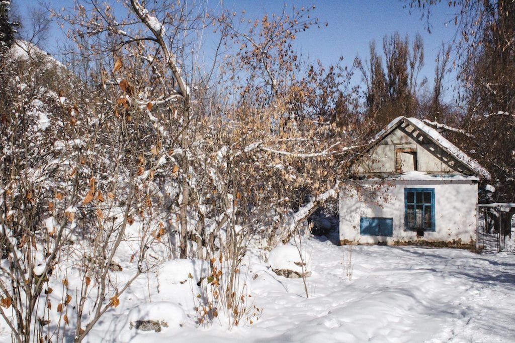 Issyk-ata Soviet Sanatorium in Kyrgyzstan