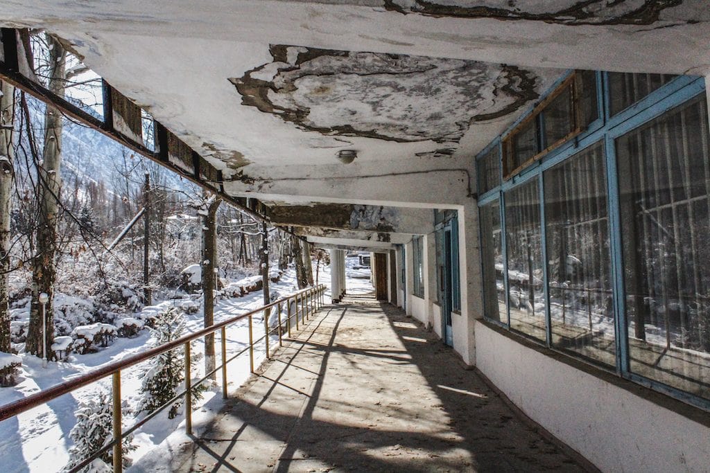 Issyk-ata Soviet Sanatorium in Kyrgyzstan