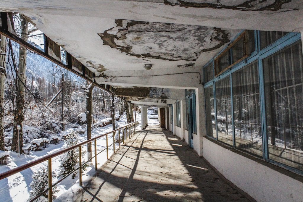 Issyk-ata Soviet Sanatorium in Kyrgyzstan