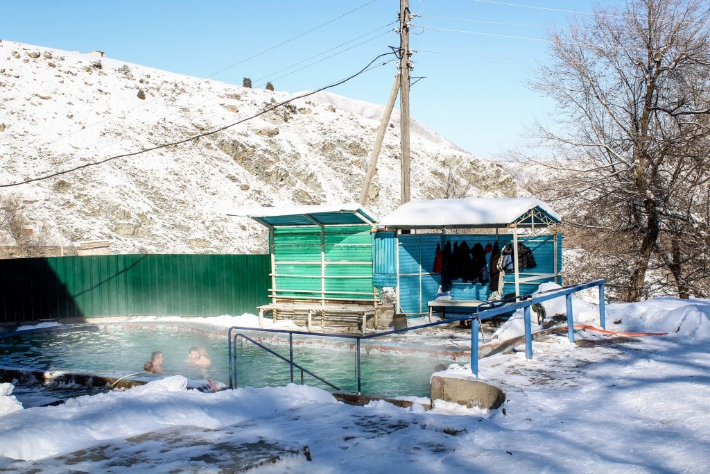 Issyk-ata Soviet Sanatorium outside of Bishkek, Kyrgyzstan