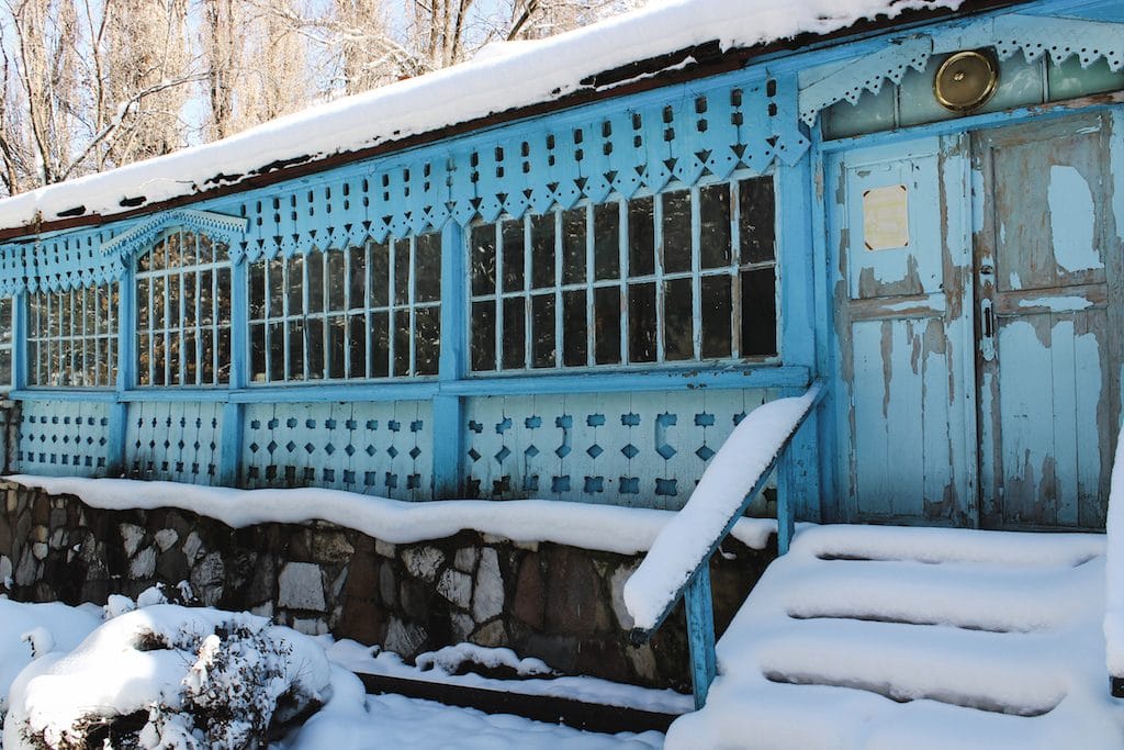 Issyk-ata Soviet Sanatorium in Kyrgyzstan