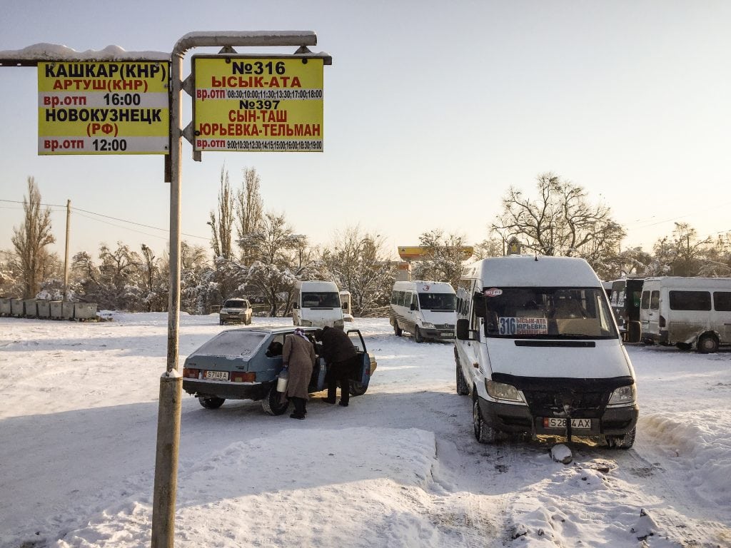 Issyk-ata Soviet Sanatorium outside of Bishkek, Kyrgyzstan