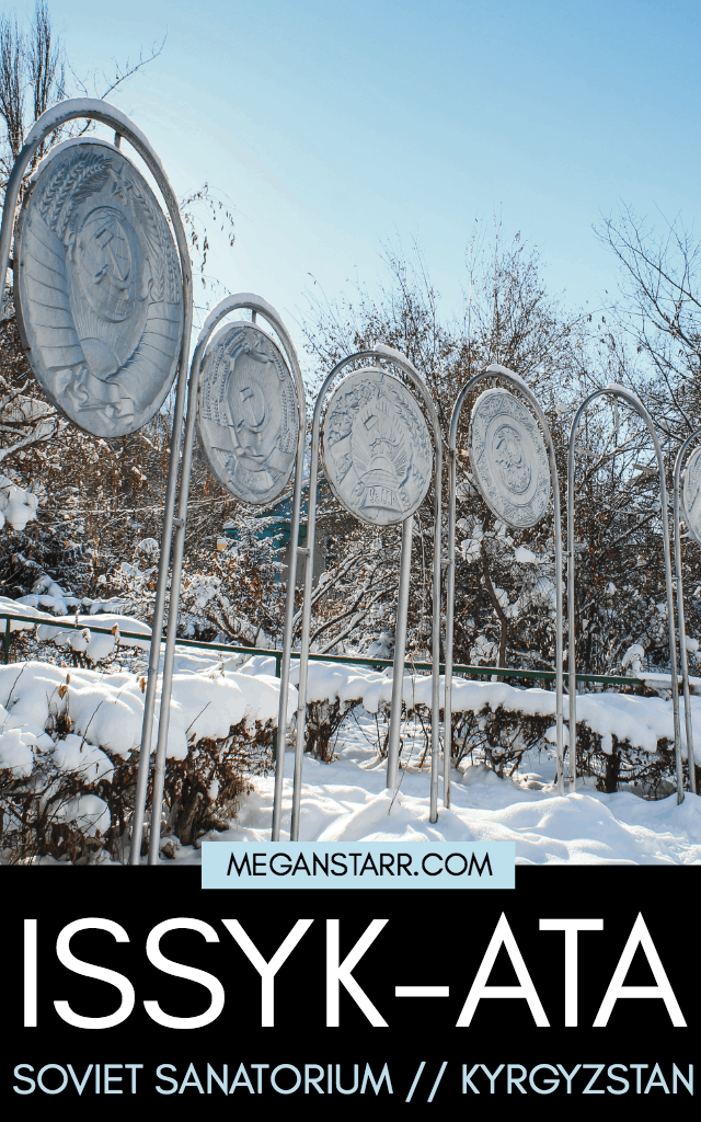 Issyk-ata dates back to ancient times, but the sanatorium in the mountains of Kyrgyzstan was made famous during Soviet times.
