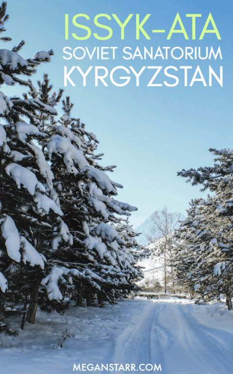 Issyk-ata dates back to ancient times, but the sanatorium in the mountains of Kyrgyzstan was made famous during Soviet times.