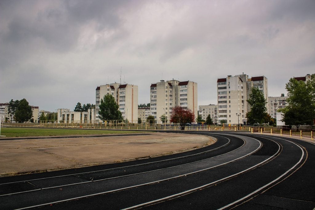 Slavutych, Ukraine sports area