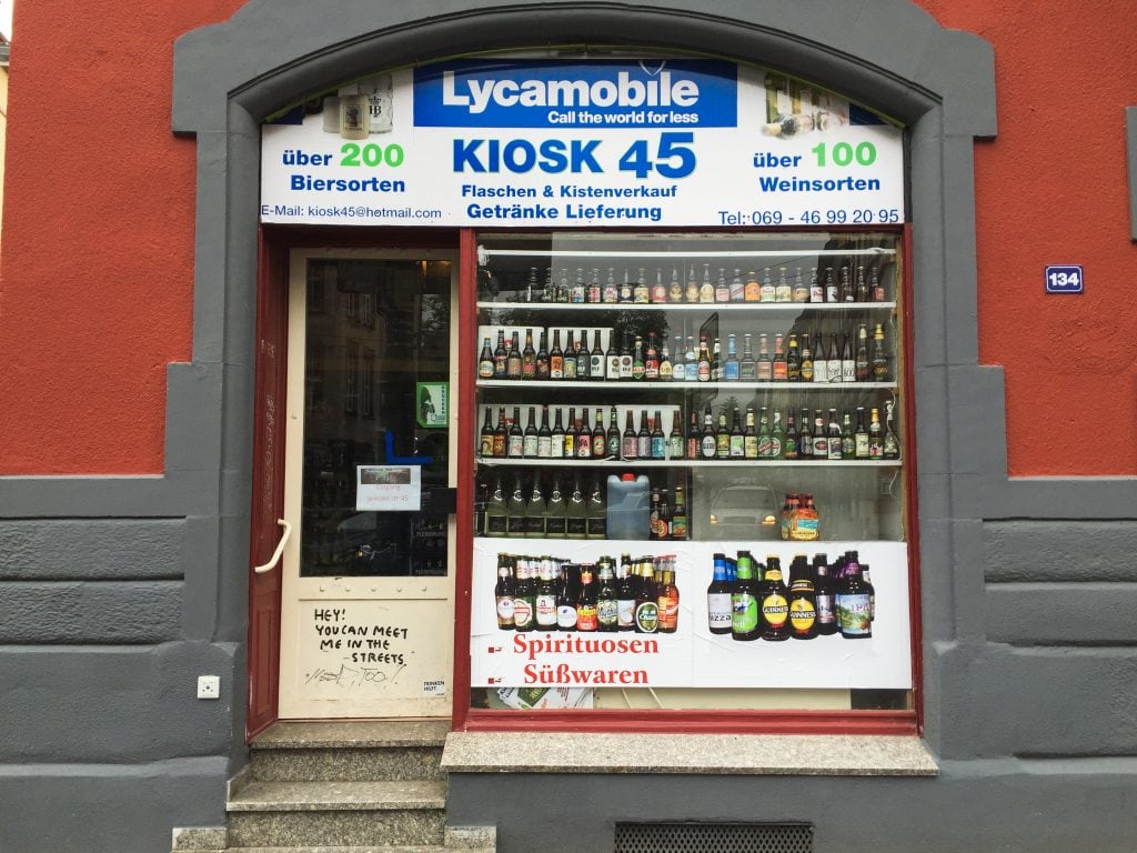 Kiosk 45 in Frankfurt, Germany