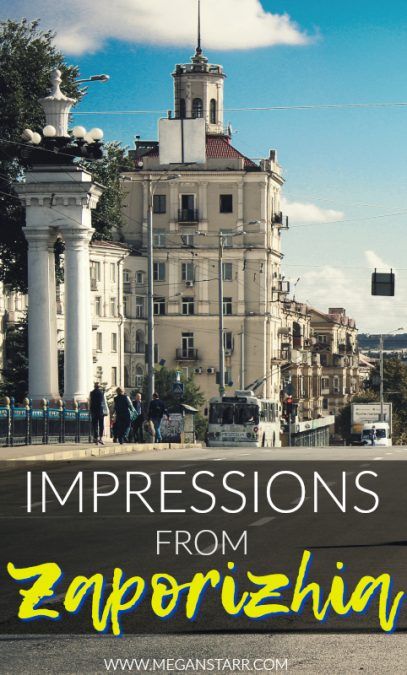 Impressions from Zaporizhia, Ukraine
