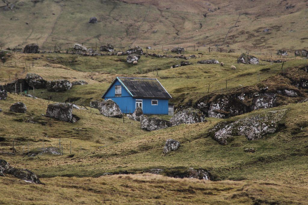 Skopun on Sandoy in the Faroe Islands