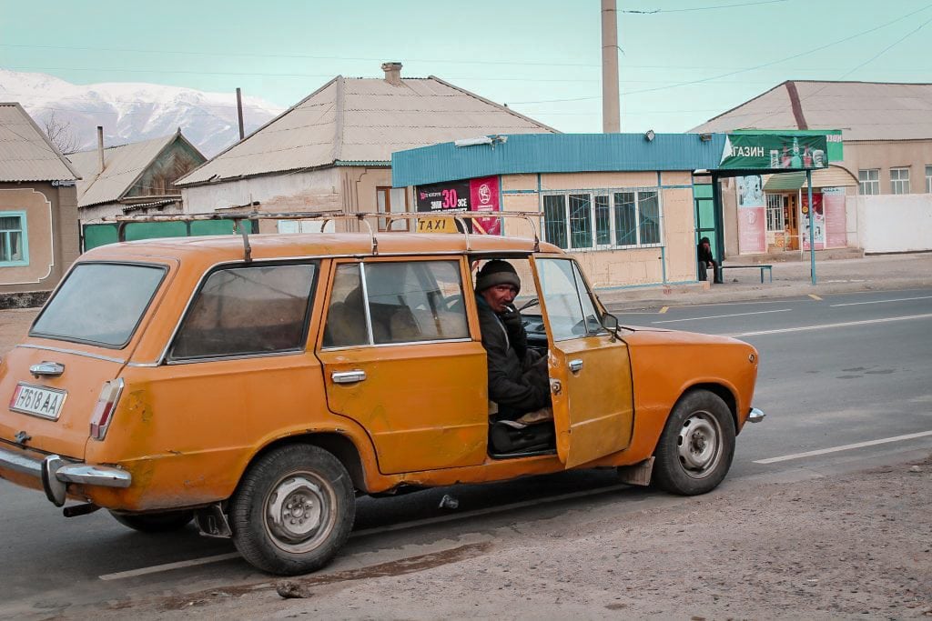 balykchy, kyrgyzstan on issyk-kul