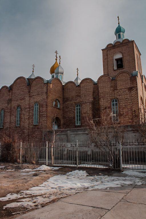 balykchy, kyrgyzstan on issyk-kul church