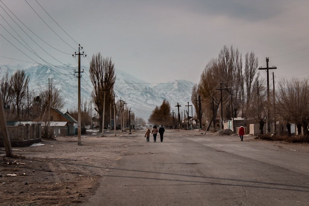 balykchy, kyrgyzstan on issyk-kul