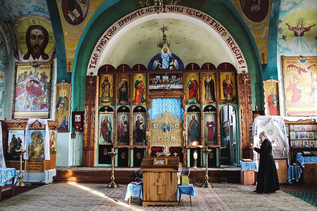 balykchy, kyrgyzstan on issyk-kul orthodox church