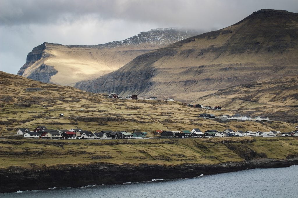 View of Eiði from Streymoy