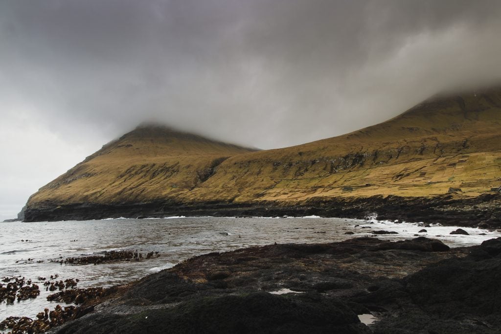 Gjógv on Eysturoy in the Faroe Islands